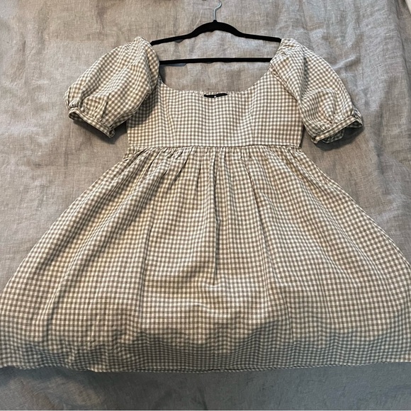 Pomander Place Beachwood Gingham Abigail Dress - Picture 2 of 7